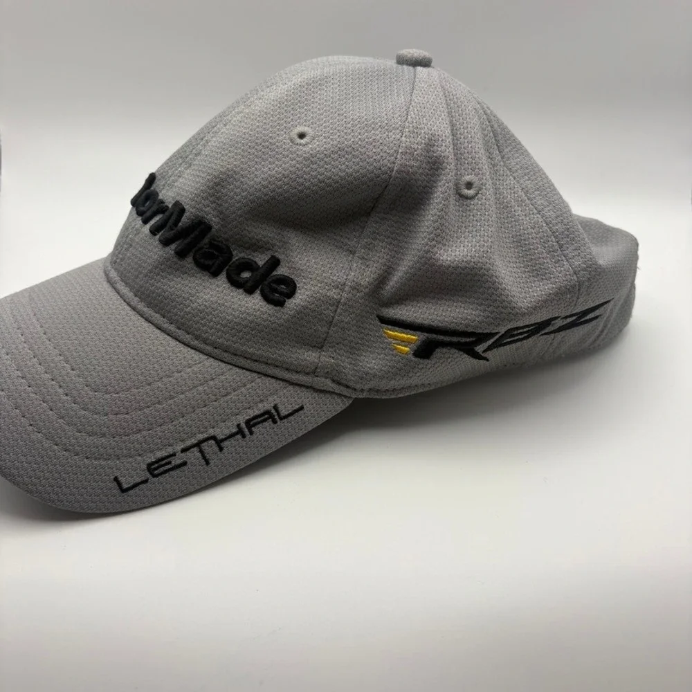 TaylorMade Lethal RocketBallz‎ Golf Hat Grey Performance Adjustable Classic